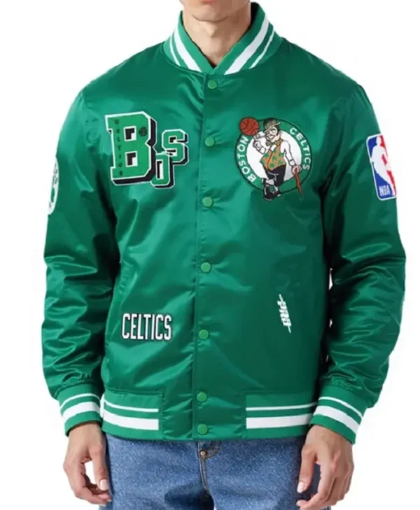 Boston Celtics Best of Rib Satin Jacket