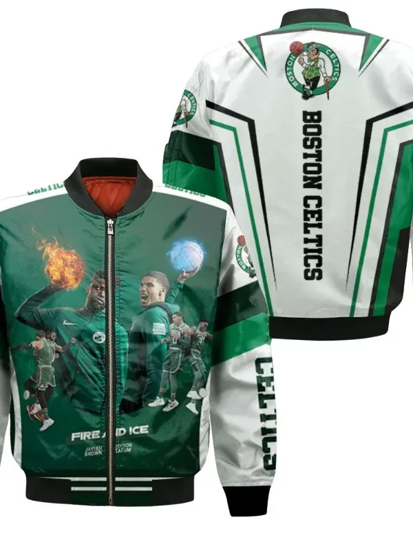 Boston Celtics Bomber Jacket