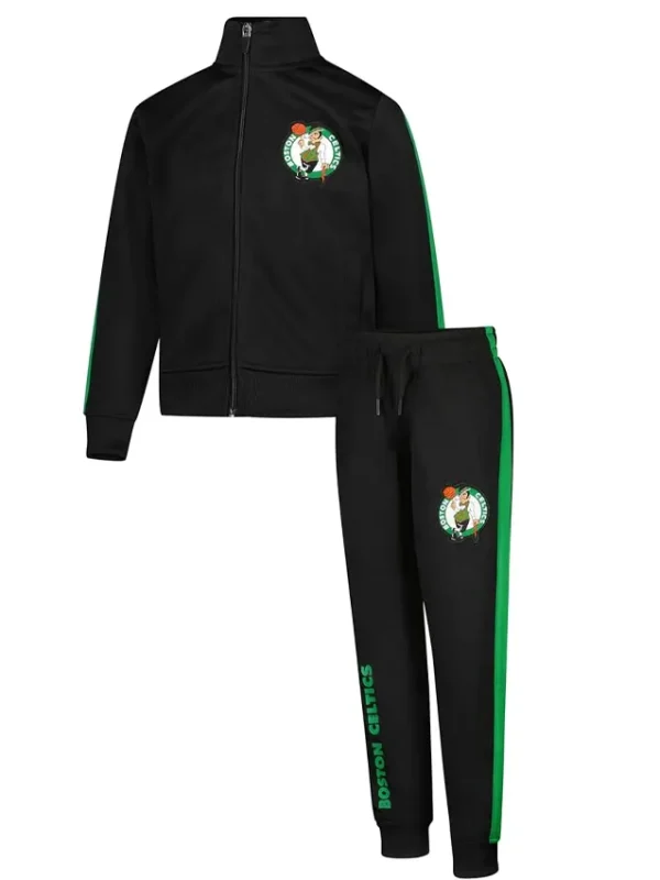 Boston Celtics Game Youth Warm Up Suit
