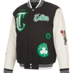 Boston Celtics Gothic Varsity Jacket