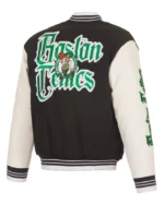 Boston Celtics Gothic Varsity Jacket