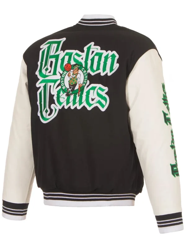 Boston Celtics Gothic Varsity Jacket