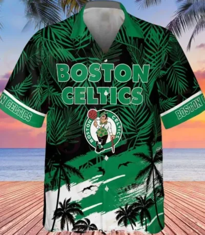 Boston Celtics Hawaiian Shirt