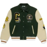 Boston Celtics Letterman Green Jacket
