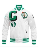 Boston Celtics Mashup Classic Rib Satin Jacket