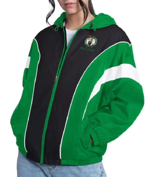 Boston Celtics Quarterback Lightweight Jacket