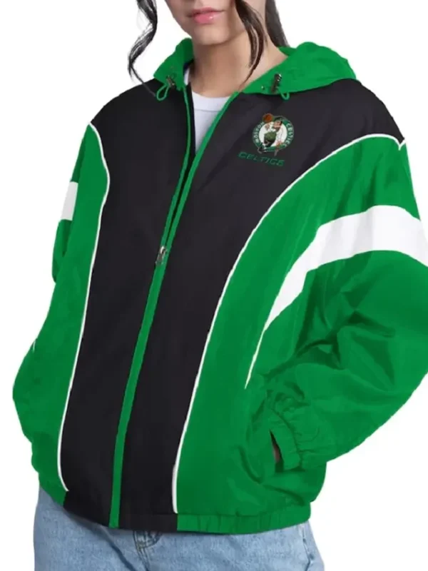 Boston Celtics Quarterback Lightweight Jacket