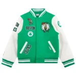 Boston Celtics Retro Classic Rib Wool Varsity Jacket