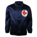 Boston Red Sox 1967 Navy Satin Windbreaker
