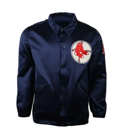 Boston Red Sox 1967 Navy Satin Windbreaker