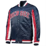 Boston Red Sox Blue Satin Jacket