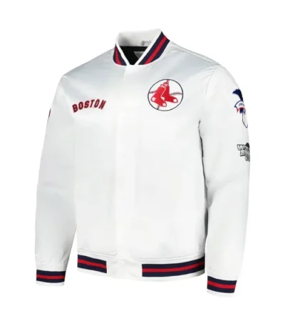Boston Red Sox City Collection White Jacket
