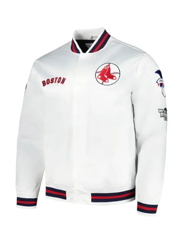 Boston Red Sox City Collection White Jacket