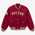 Boston Red Sox Cooperstown Red Satin Jacket