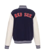 Boston Red Sox Navy and White Varsity Jacket