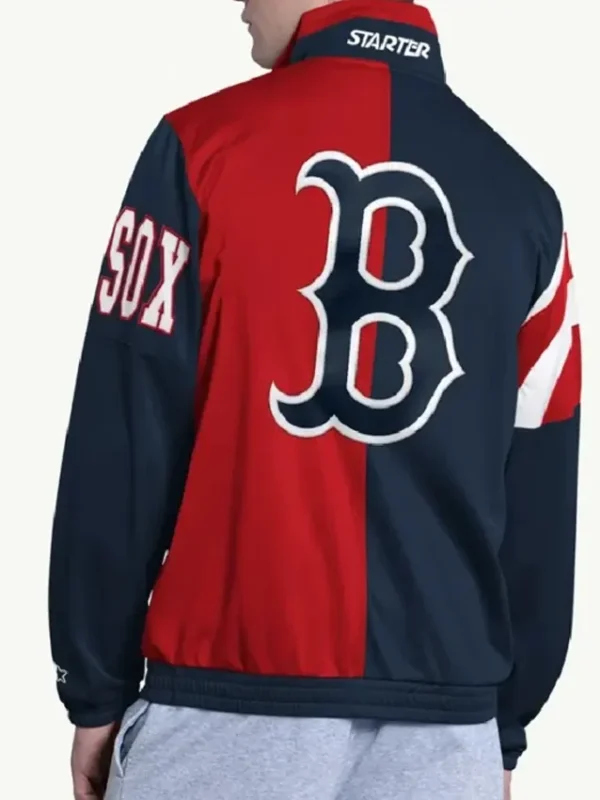 Boston Red Sox Heritage Navy Track Jacket