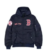 Boston Red Sox Historic L-2B Hooded Bomber Jacket