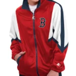 Boston Red Sox Lead Runner Red Full-Zip Jacket