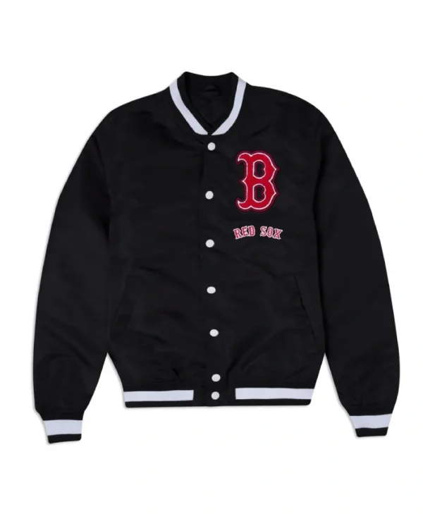 Boston Red Sox Logo Select Black Jacket
