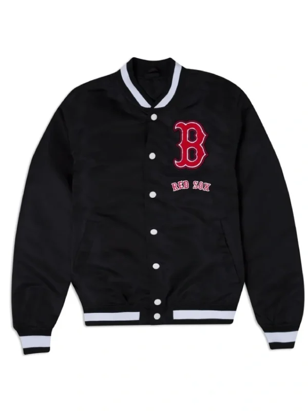 Boston Red Sox Logo Select Black Jacket