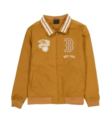 Boston Red Sox Logo Select Light Bronze Jacket