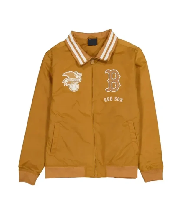Boston Red Sox Logo Select Light Bronze Jacket