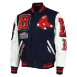 Boston Red Sox Mash Up Navy Varsity Jacket