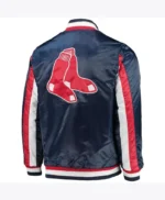 Boston Red Sox Blue Satin Jacket
