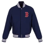 Boston Red Sox Navy Varsity Wool Jacket