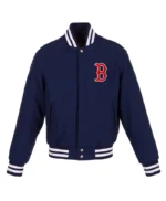 Boston Red Sox Navy Varsity Wool Jacket