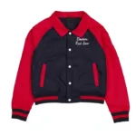 Boston Red Sox Navy and Red Throwback Jacket