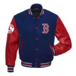 Boston Red Sox Red and Blue Varsity Jacket