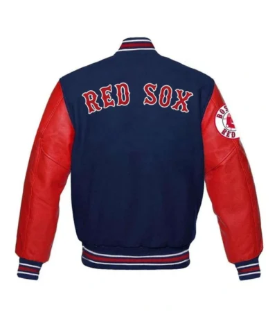Boston Red Sox Red and Blue Varsity Jacket