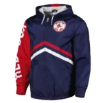Boston Red Sox Undeniable Navy Full-Zip Windbreaker Jacket