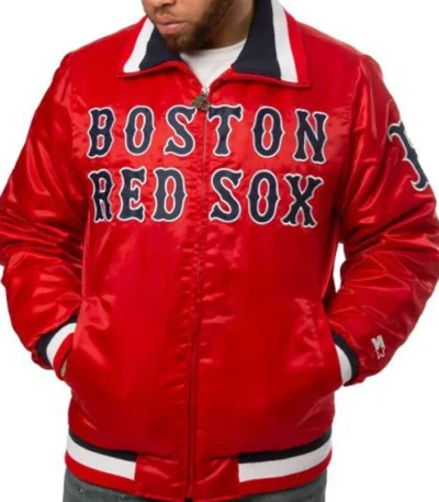 Boston Red Sox Varsity Satin Jacket