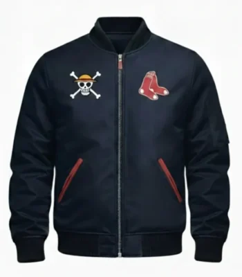 Boston Red Sox x One Piece Bomber Jacket
