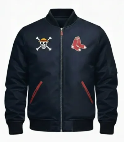 Boston Red Sox x One Piece Bomber Jacket