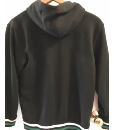 Boston Youth Celtics Full Zip Black Hooded Jacket