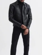 Brandon Claybon Beyond the Gates Black Leather Jacket