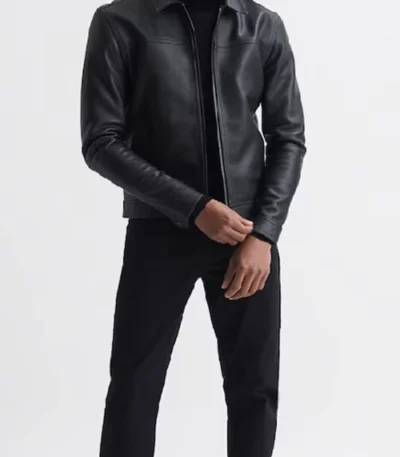 Brandon Claybon Beyond the Gates Black Leather Jacket