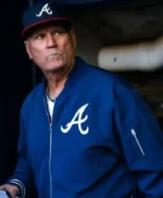 Atlanta Braves Blue Bomber Jacket