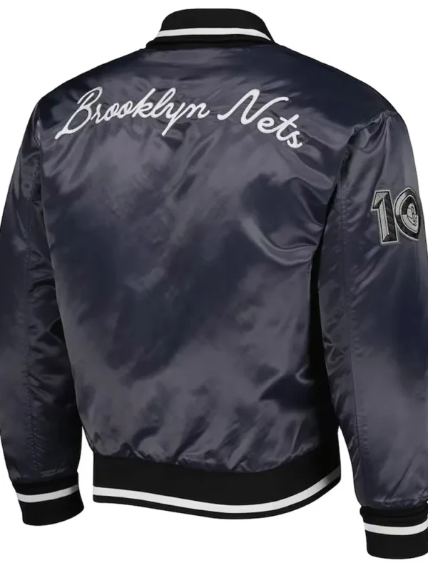Brooklyn Nets 10th Anniversary Charcoal Jacket
