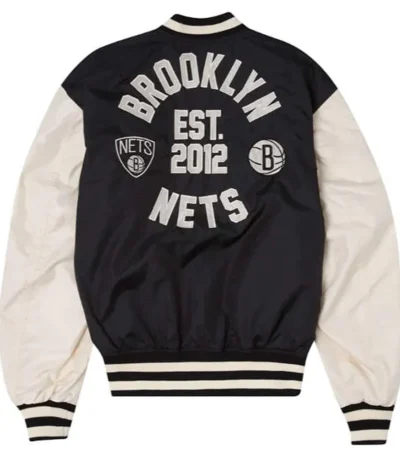 Brooklyn Nets New Era Bomber Jacket