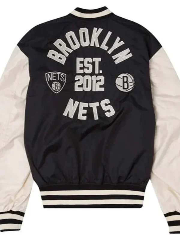Brooklyn Nets New Era Bomber Jacket