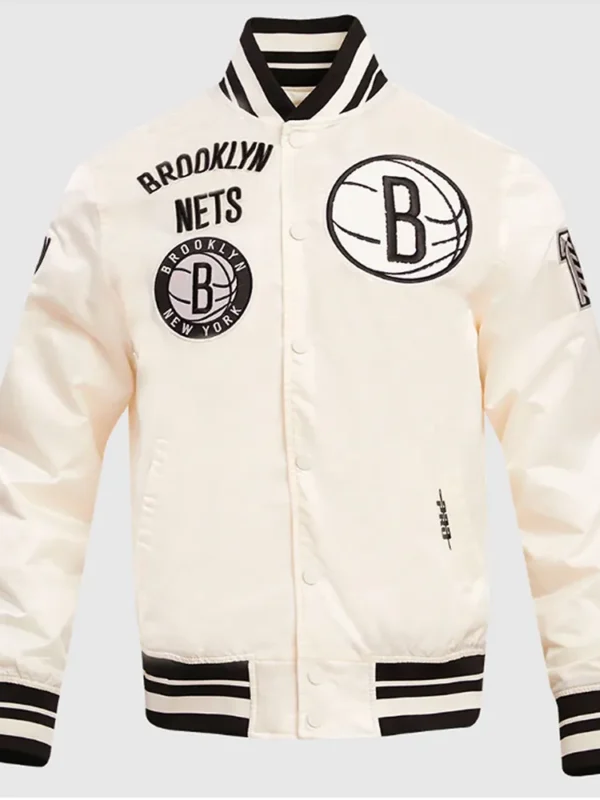 Brooklyn Nets Retro Classic Rib Jacket