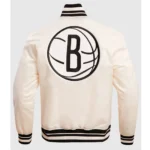 Brooklyn Nets Retro Classic Rib Jacket