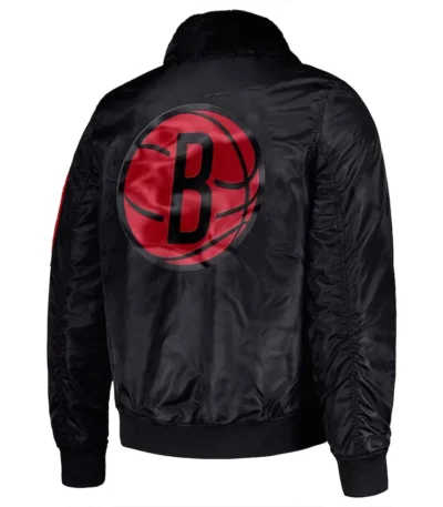 Brooklyn Nets Ty Mopkins Black Jacket