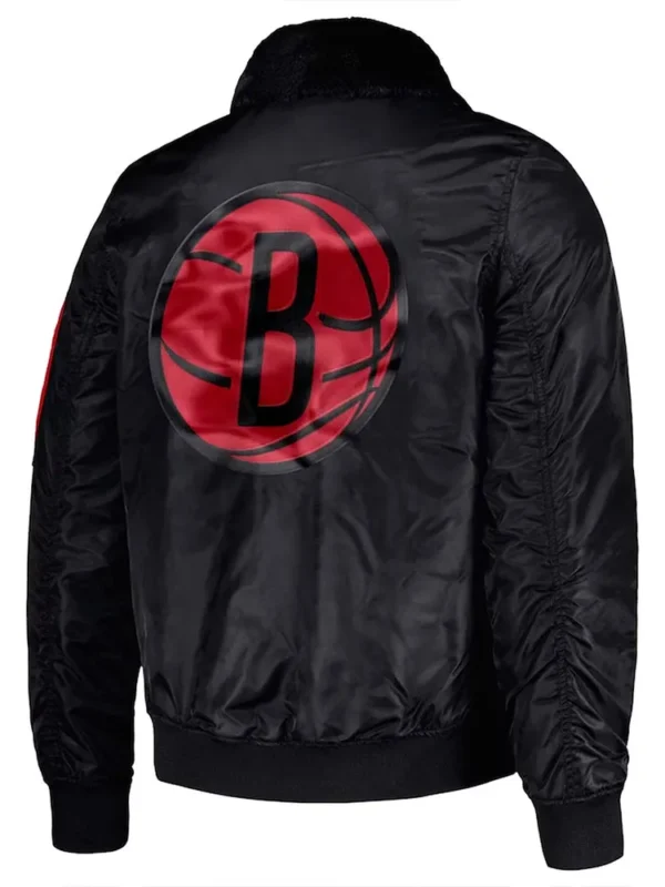Brooklyn Nets Ty Mopkins Black Jacket