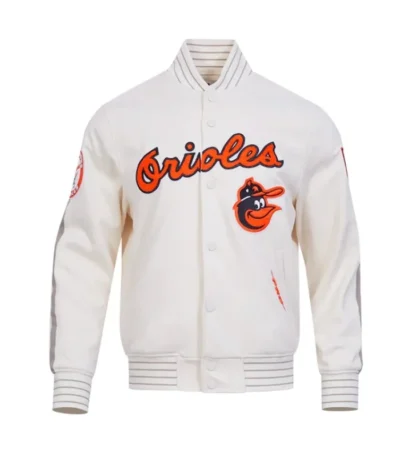 Baltimore Orioles Logo Game Day Eggshell Jacket