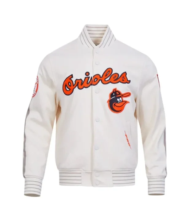 Baltimore Orioles Logo Game Day Eggshell Jacket
